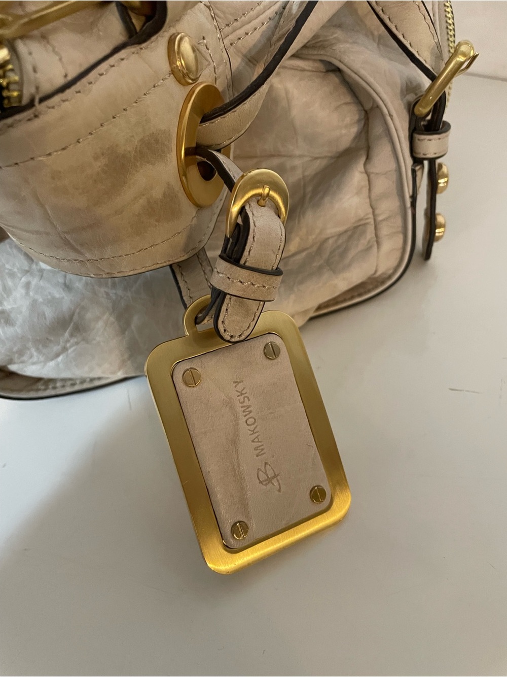 B Makowski Slouchy Hobo - Picture 6 of 14